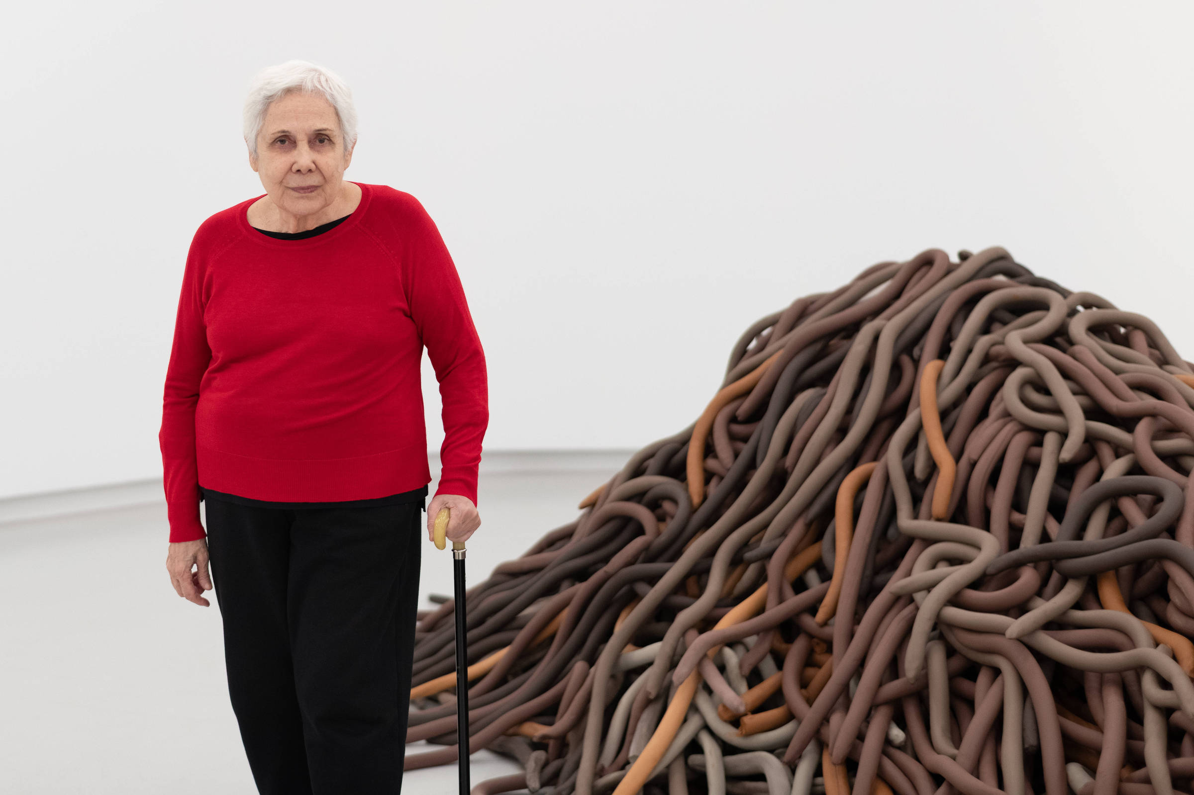 Anna Maria Maiolino inaugura exposição em Lisboa 26/04/2026