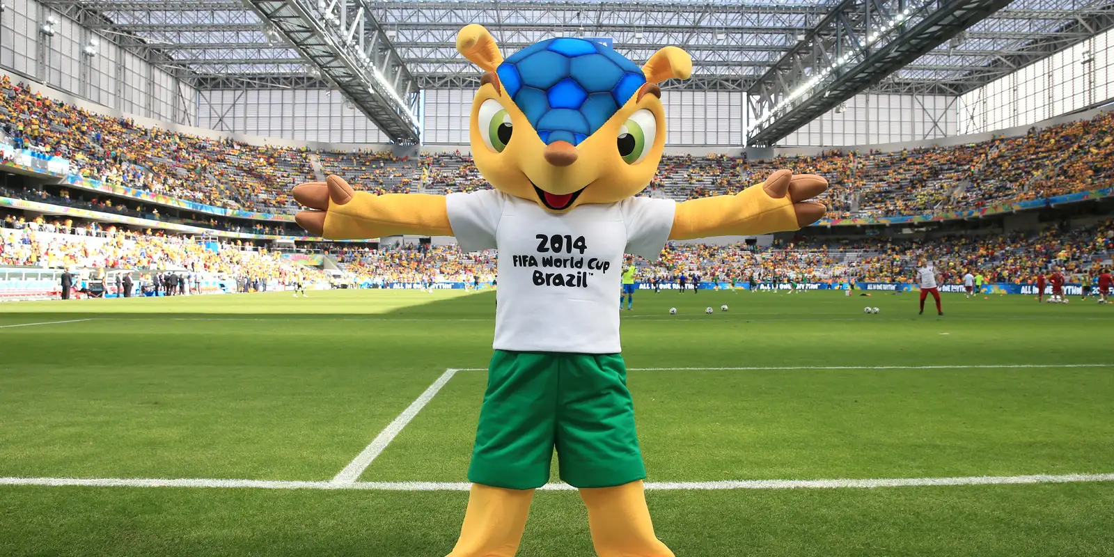 Mascote da Copa de 2014, tatu bola deve ganhar plano de