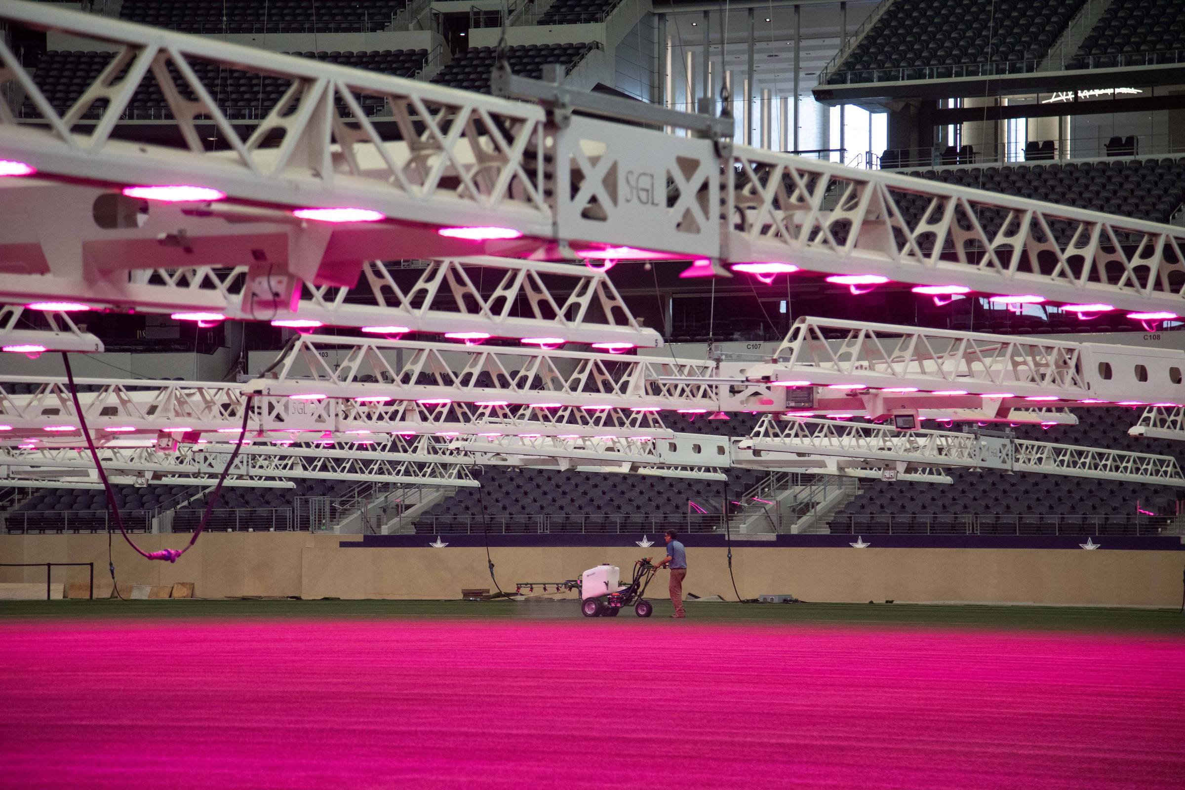 A busca científica pelo gramado perfeito para a Copa