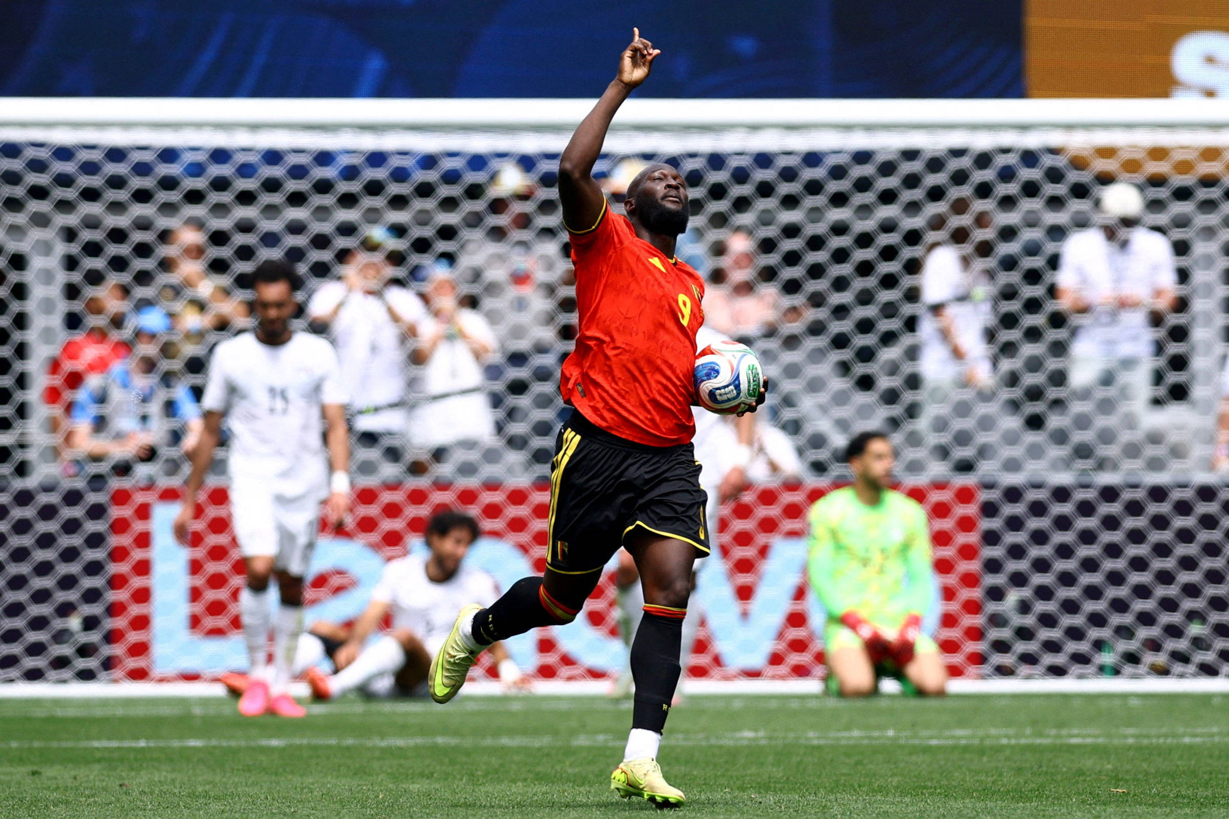 Copa 2026: Com Lukaku, Bélgica busca empate contra Egito