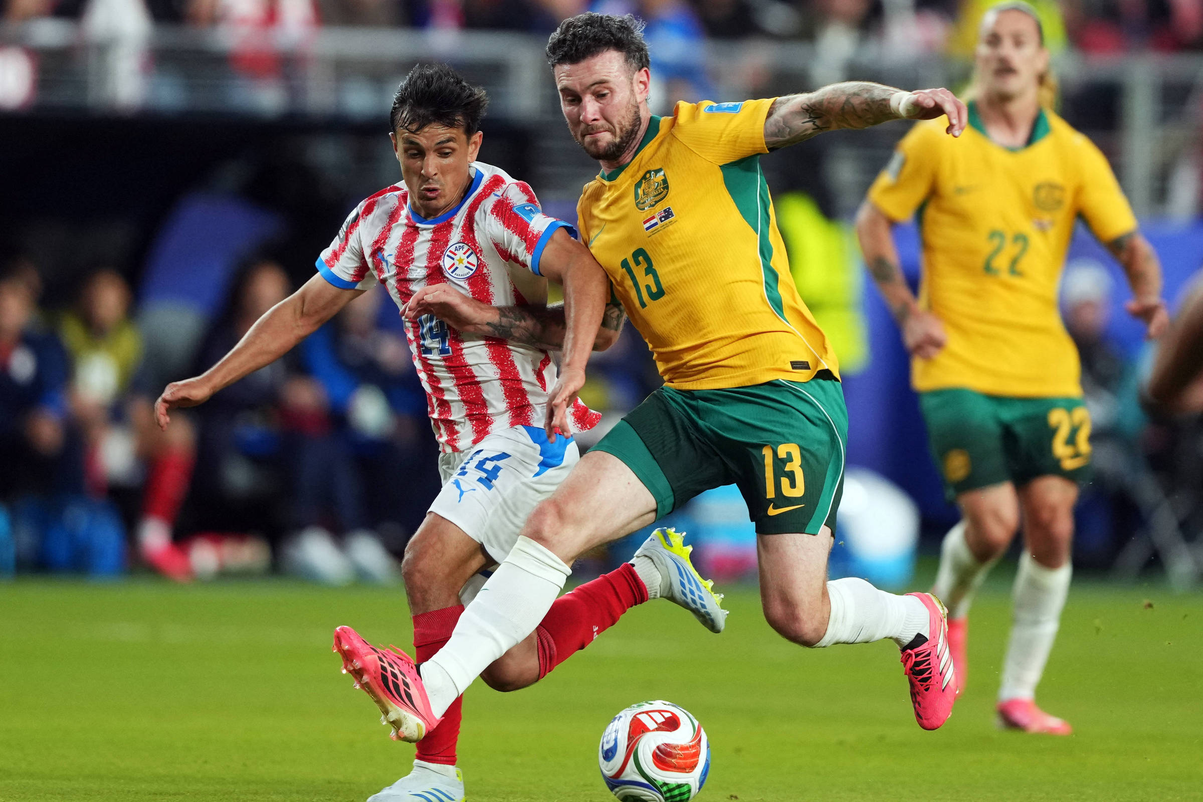 Copa: Paraguai empata com Austrália e espera vaga; assista