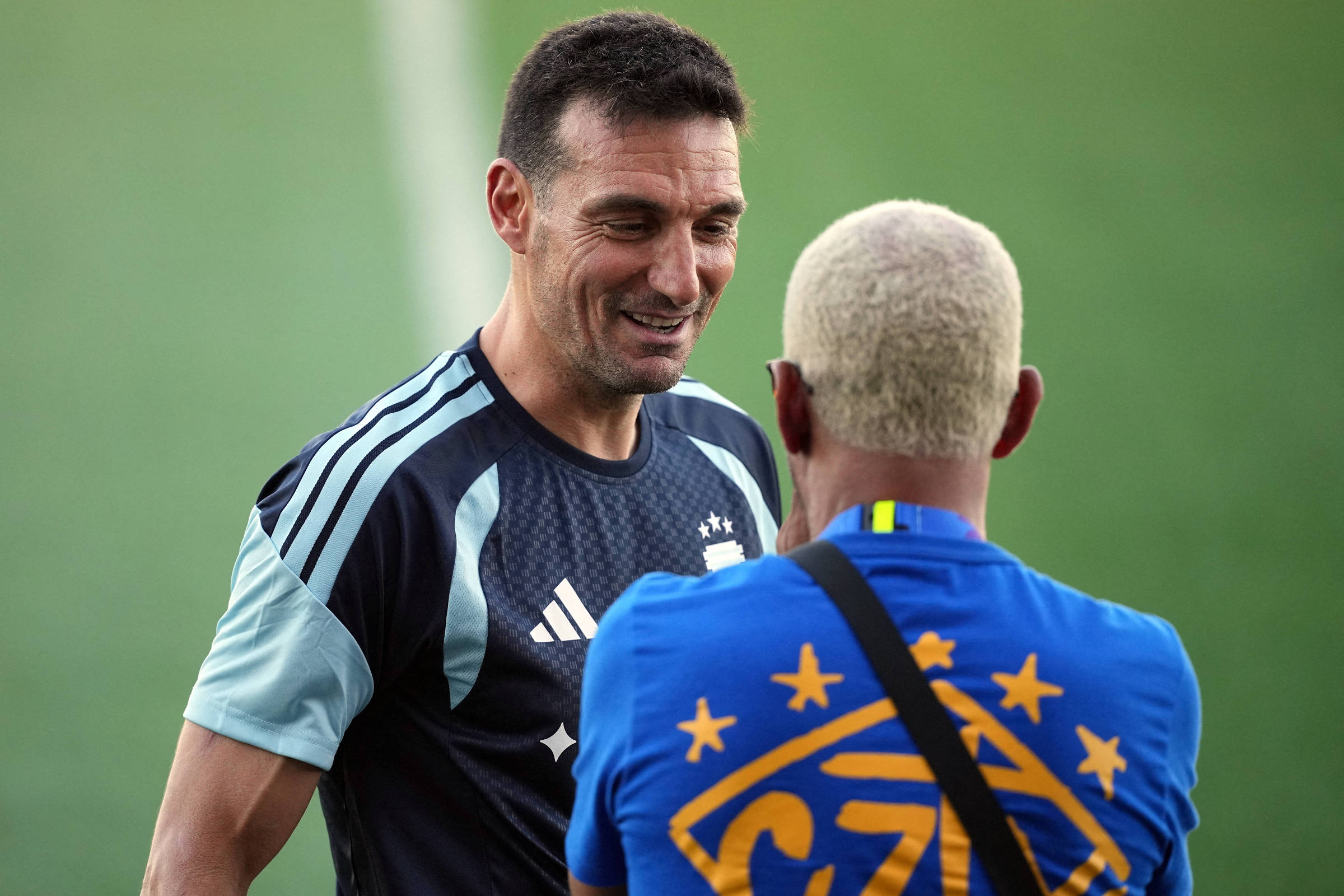 Djalminha fala sobre amizade com técnico Lionel Scaloni 16/06/2026
