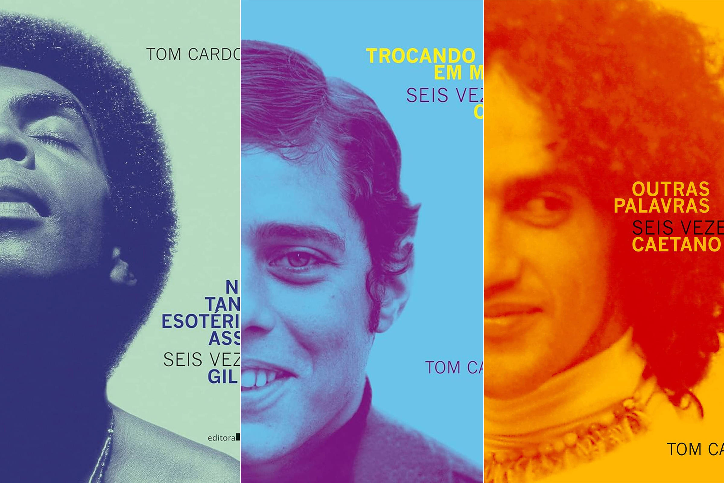 Jornalista revê mitos em livros sobre Gil, Caetano e Chico