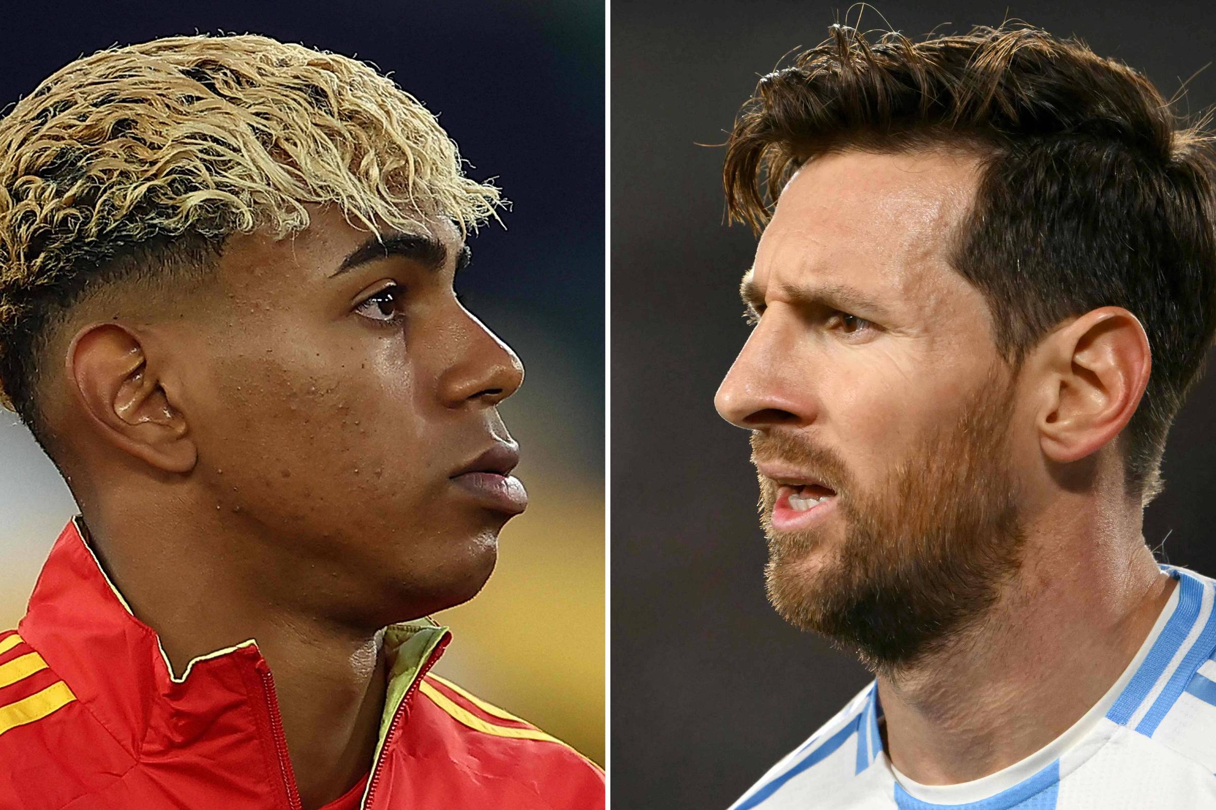 Lamine Yamal x Messi na Copa: duelo de gênios do
