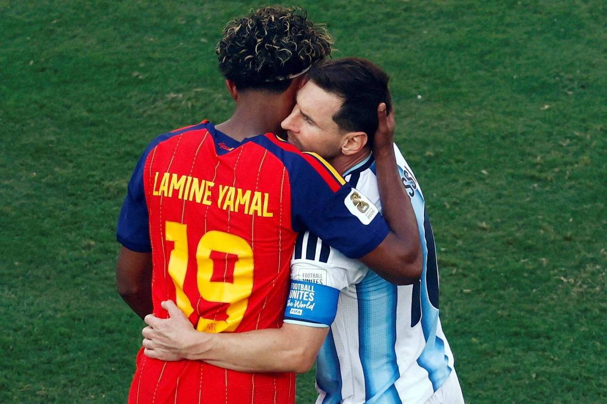 Messi e Yamal: da famosa foto ao abraço na final