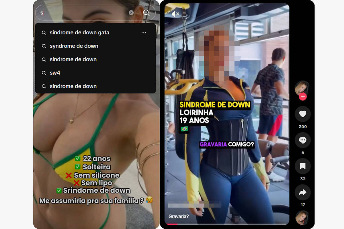 Vídeos de IA sexualizam mulheres com deficiência no TikTok
