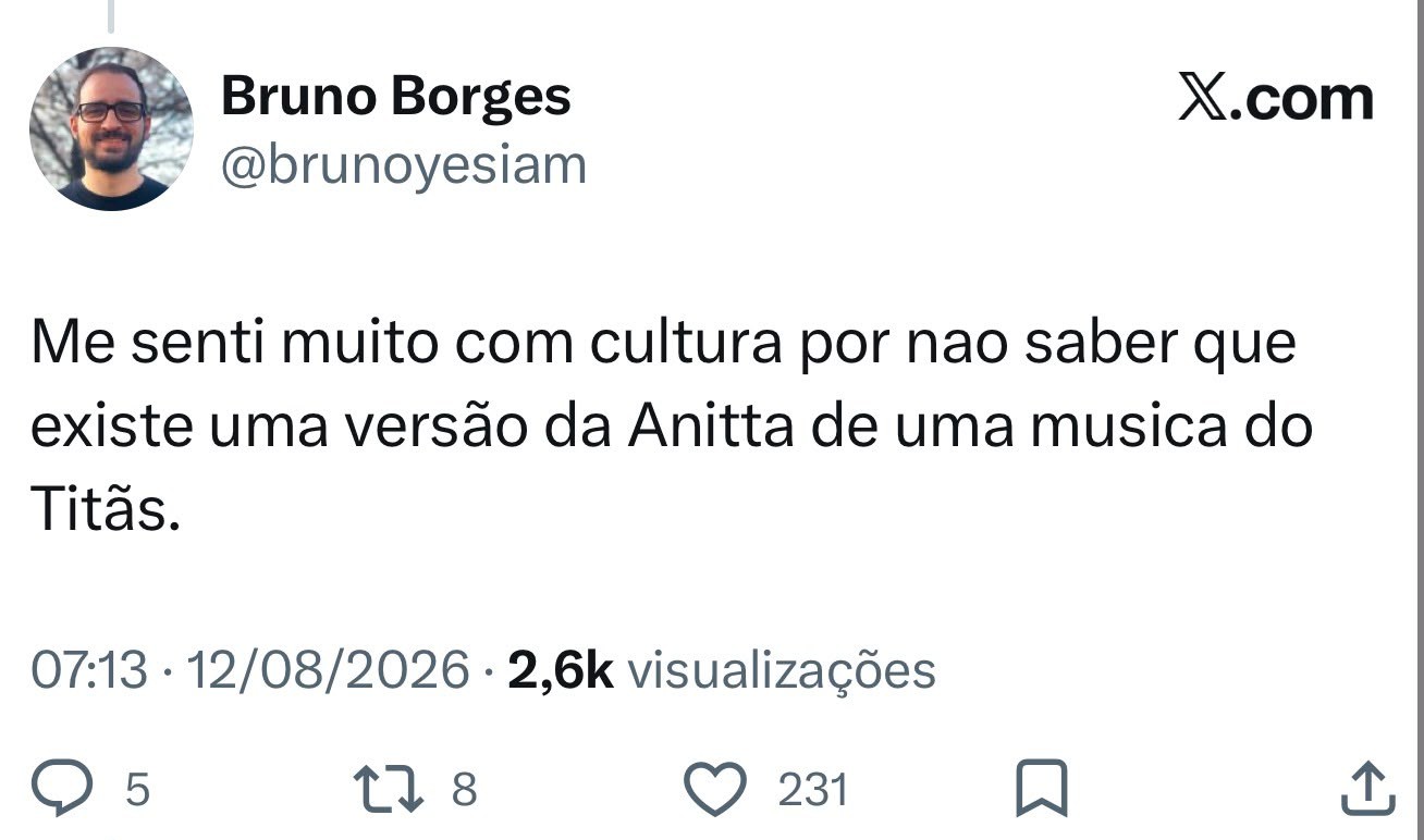 Um jovem pode não conhecer 'Bichos Escrotos' dos Titãs? Cover