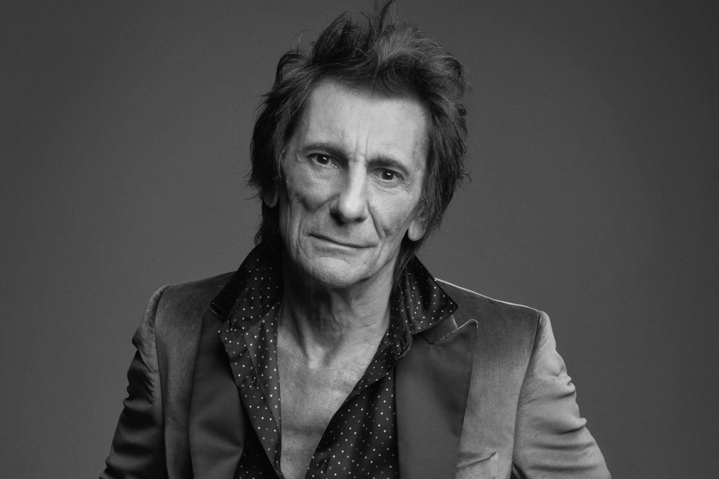 Ronnie Wood diz que só quer fazer as pessoas felizes